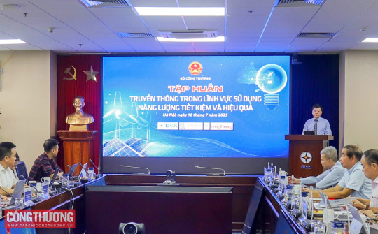 Nâng cao hiệu quả công tác tuyên truyền sử dụng năng lượng tiết kiệm và hiệu quả