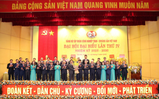 Đại hội Đại biểu Đảng bộ Tập đoàn Công nghiệp Than - Khoáng sản Việt Nam lần thứ IV, nhiệm kỳ 2025 - 2030 thành công tốt đẹp