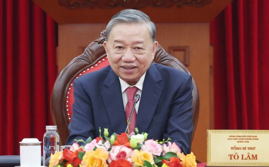 Tổng Bí thư Tô Lâm điện đàm với Tổng thống Hoa Kỳ Donald Trump