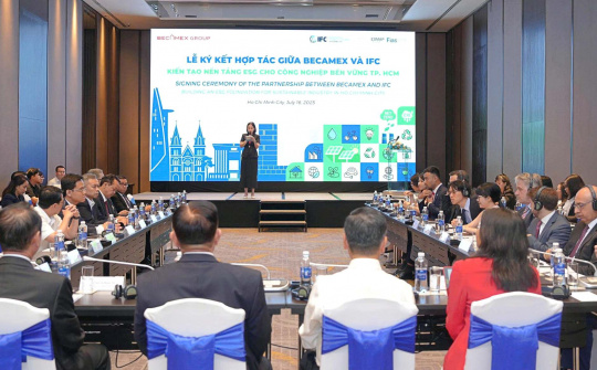 Becamex IDC (BCM) hợp tác với IFC triển khai mô hình khu công nghiệp sinh thái