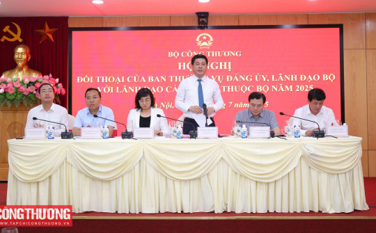 Bộ Công Thương: Đổi mới, cải thiện môi trường làm việc, nâng cao chất lượng hiệu quả công tác sau sắp xếp, sáp nhập