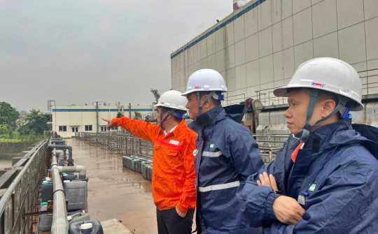 EVNGENCO2 kiểm tra công tác phòng chống bão tại Nhiệt điện Hải Phòng