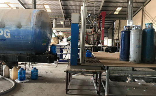 Gia tăng tình trạng chiết nạp và buôn bán LPG bất hợp pháp trên thị trường