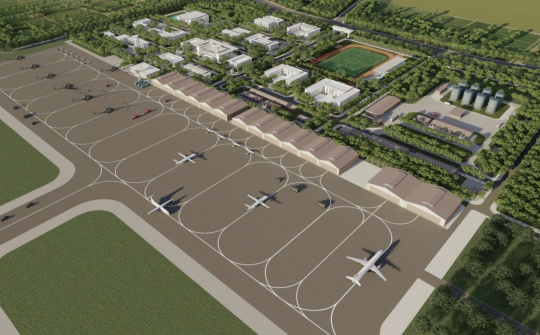 Điều chỉnh công suất thiết kế Cảng hàng không quốc tế Gia Bình tương đương Cảng hàng không quốc tế Nội Bài