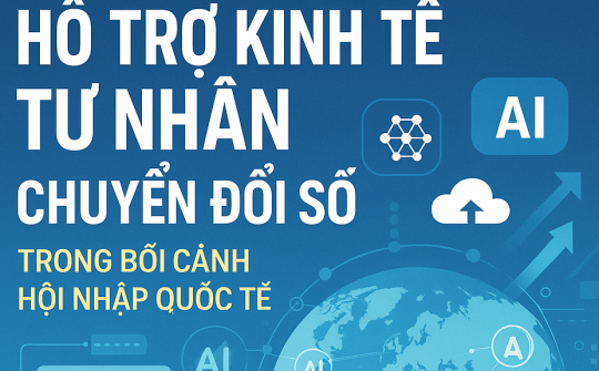 Hỗ trợ kinh tế tư nhân thực hiện chuyển đổi số trong bối cảnh hội nhập quốc tế