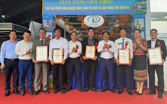Nghệ An: Khơi nguồn đổi mới từ sản phẩm công nghiệp nông thôn tiêu biểu