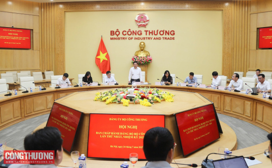 Ban Chấp hành Đảng bộ Bộ Công Thương triển khai nhiệm vụ nhiệm kỳ 2025 - 2030