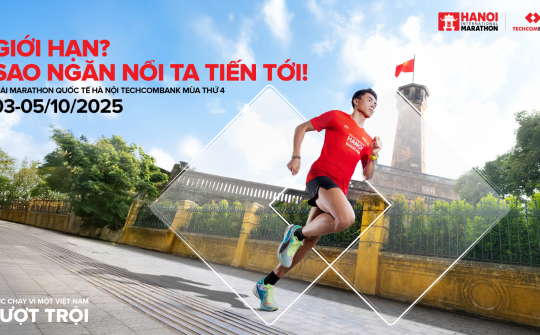 Giải Marathon Quốc tế Hà Nội Techcombank Mùa thứ 4: Kỳ vọng 13.000 vận động viên tham dự