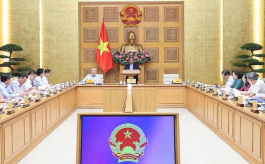 Thủ tướng Phạm Minh Chính chủ trì Hội nghị đánh giá kết quả sắp xếp tổ chức bộ máy và vận hành chính quyền địa phương 2 cấp