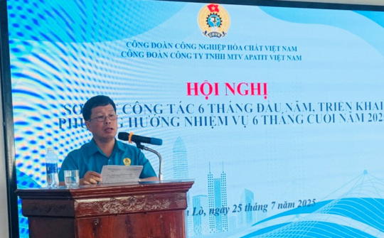 Công đoàn Công ty Apatit Việt Nam: Gắn bó, đồng hành vì người lao động