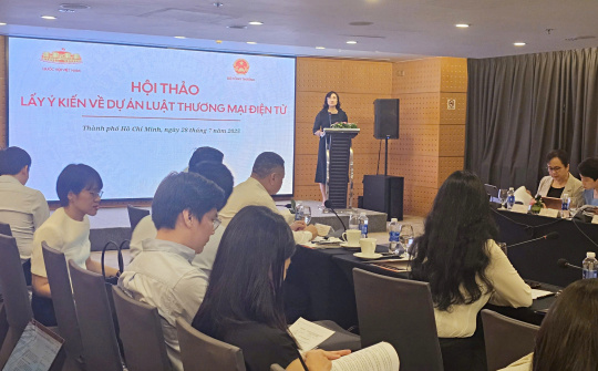 Hoàn thiện dự thảo Luật Thương mại điện tử: Đòn bẩy cho kinh tế số Việt Nam phát triển bền vững