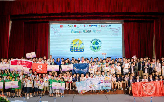 Robotacon WRO 2025 bùng nổ tại Hải Phòng: 1.235 thí sinh tranh tài vì tấm vé quốc tế