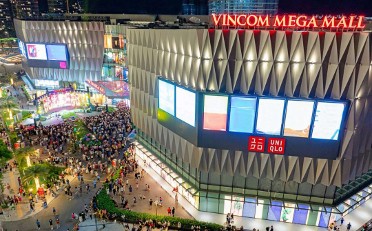 Tỷ lệ lấp đầy tăng, Vincom Retail (VRE) chuẩn bị vận hành 3 TTTM mới