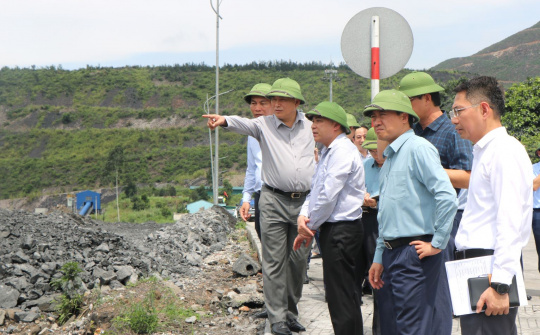 TKV kiểm tra cơ sở hạ tầng, triển khai đầu tư các dự án phát triển mỏ