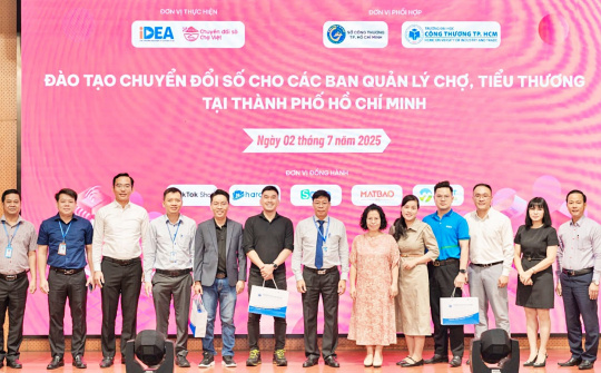 Đồng hành cùng tiểu thương số hóa chợ truyền thống trên địa bàn TP. Hồ Chí Minh
