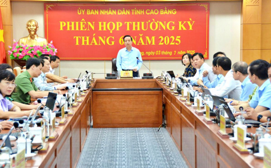 Cao Bằng thuộc nhóm các tỉnh, thành tăng trưởng 6% trở lên trong 6 tháng đầu năm