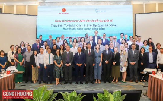 Huy động nguồn vốn hỗ trợ cho các dự án chuyển đổi năng lượng trong JETP