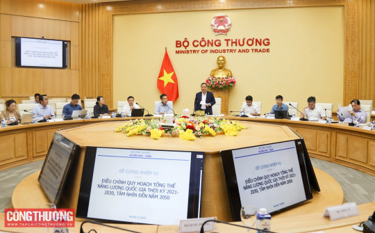 Tập trung hoàn thiện Điều chỉnh Quy hoạch năng lượng quốc gia
