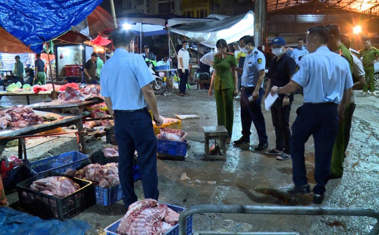Hà Nội: Triệt phá đường dây giết mổ, tiêu thụ thịt lợn nhiễm bệnh quy mô lớn