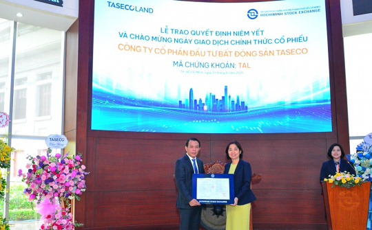 Báo lãi tăng vọt, vốn hoá thị trường của Taseco Land (TAL) tăng 20%