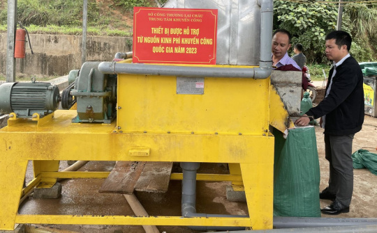 Lai Châu ban hành mức chi khuyến công mới: Hướng tới phát triển công nghiệp nông thôn bền vững