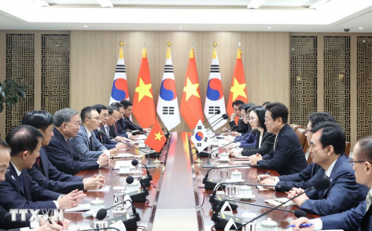 Tổng Bí thư Tô Lâm và Tổng thống Hàn Quốc thống nhất một số định hướng lớn thúc đẩy quan hệ song phương