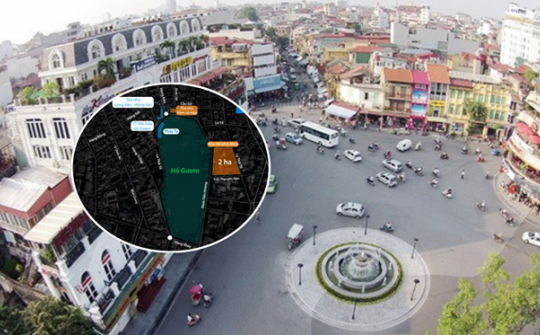 Hà Nội bắt đầu di dời một số trụ sở cơ quan để xây dựng quảng trường phía Đông hồ Hoàn Kiếm