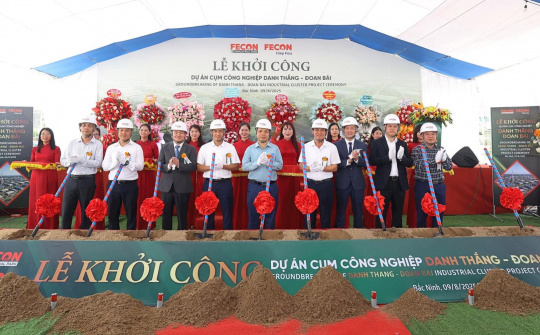 Tập đoàn FECON (FCN): Khởi công cụm công nghiệp nghìn tỷ đồng, xúc tiến loạt dự án “khủng”