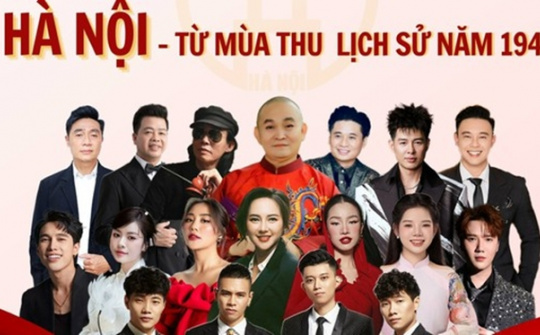 Hà Nội tái hiện mùa Thu lịch sử năm 1945 qua chương trình nghệ thuật đặc biệt