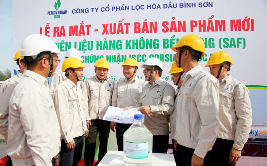 Bộ Công Thương thúc đẩy phát triển nhiên liệu hàng không bền vững, hướng tới mục tiêu phát thải ròng bằng 0