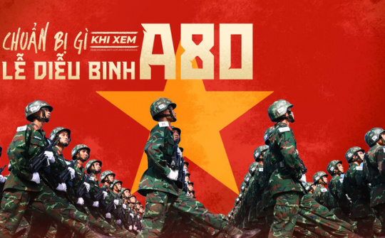 Cẩm nang "bỏ túi" khi đi xem Lễ diễu binh, diễu hành A80