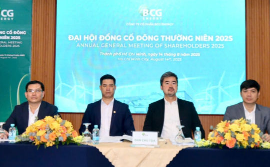 Ngành năng lượng tái tạo vào chu kỳ mới, BCG Energy (BGE) dồn lực cho loạt dự án lớn