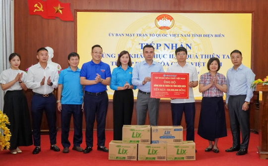 Tập đoàn Hóa chất Việt Nam ủng hộ Sơn La, Điện Biên khắc phục hậu quả thiên tai