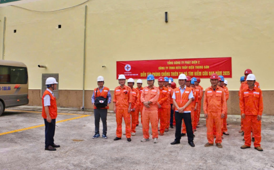 Thủy điện Trung Sơn: Chủ động ứng phó, đảm bảo an toàn mùa mưa bão 2025