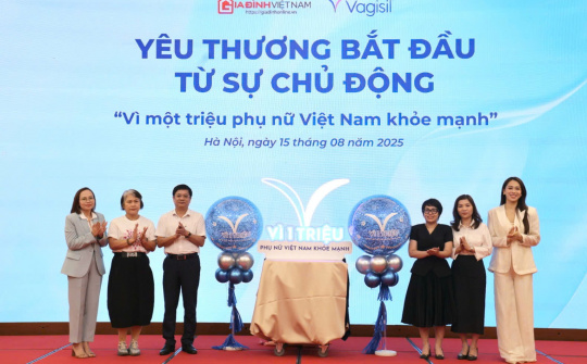 Ra mắt Quỹ “Vì một triệu phụ nữ Việt Nam khỏe mạnh”