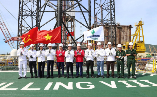 Ra mắt giàn khoan tự nâng PVD8 của PV Drilling