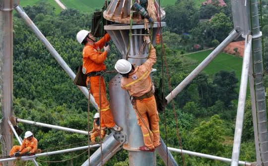 Quyết tâm về đích Dự án đường dây 500kV Lào Cai - Vĩnh Yên