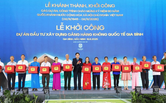 Bắc Ninh: Khởi công Dự án xây dựng Cảng hàng không quốc tế Gia Bình