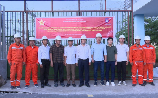 Tổng công ty Điện lực miền Nam hoàn thành hai công trình trọng điểm chào mừng 80 năm Quốc khánh