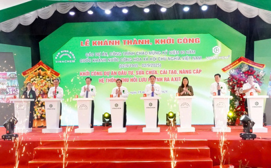 Khởi công dự án thu hồi lưu huỳnh tại Đạm Ninh Bình - Bước đi vì môi trường và phát triển bền vững