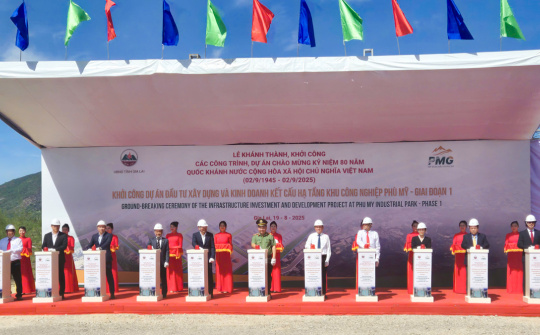 Gia Lai: Khởi công Khu công nghiệp Phù Mỹ - giai đoạn 1