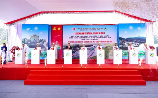Khởi công Nhà máy Sàng tuyển Than Nam Mẫu - Bước tiến chiến lược của TKV