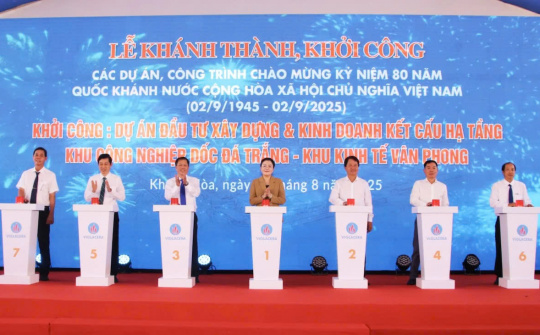 Khánh Hòa: Khởi công Khu công nghiệp Dốc Đá Trắng hơn 1.800 tỷ đồng