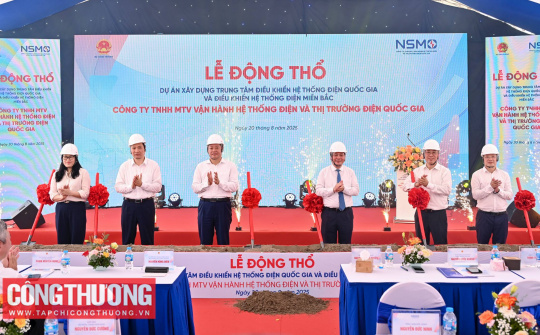 Động thổ Dự án Trung tâm điều khiển hệ thống điện quốc gia và điều khiển hệ thống điện miền Bắc