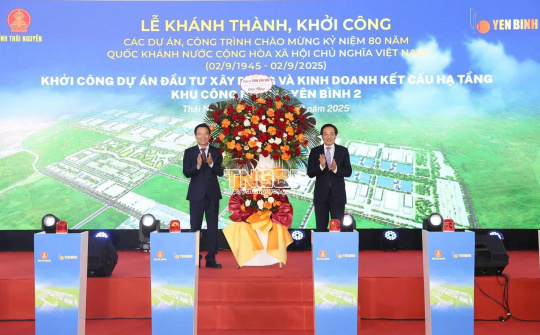 Hơn 13.300 tỷ đồng cho 6 công trình trọng điểm tạo dấu ấn tại Thái Nguyên