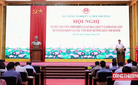 Luật Địa chất và Khoáng sản: Cơ sở pháp lý quan trọng thúc đẩy phát triển bền vững