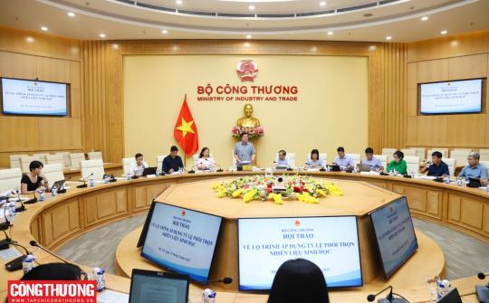 Cần sớm ban hành lộ trình xăng nhiên liệu sinh học E10