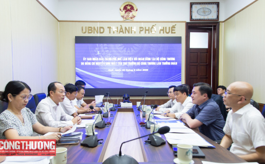 Rà soát công tác chuẩn bị tổ chức Diễn đàn Logistics Việt Nam 2025 tại Thành phố Huế