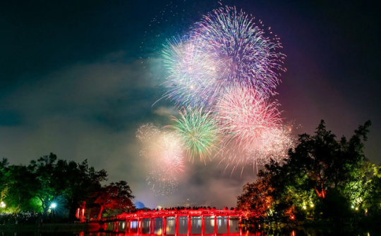 Hà Nội: Chi tiết 5 điểm bắn pháo hoa chào mừng 80 năm Quốc khánh 2/9