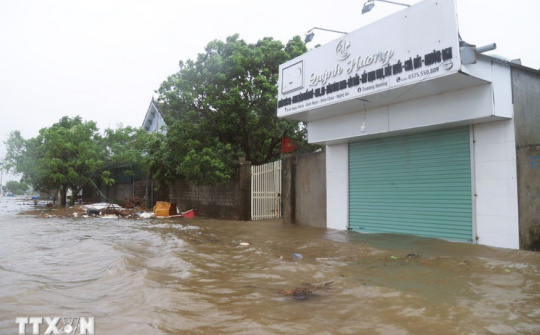 Tập trung khắc phục hậu quả bão số 5 và ứng phó mưa lũ sau bão